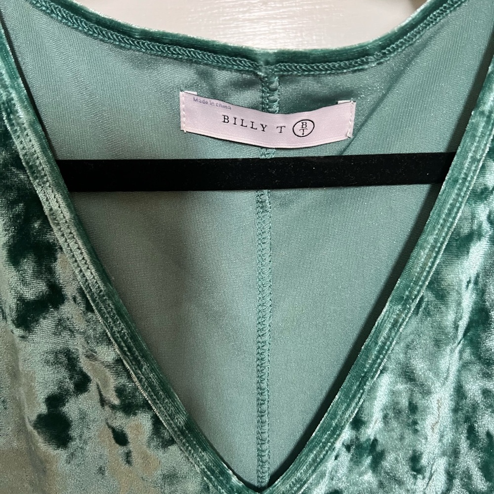 Elegant Teal Jumpsuit - Picture 3 of 7